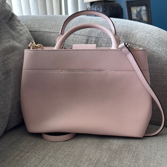 Michael Kors Pink Satchel with Structured Design - Picture 2 of 13